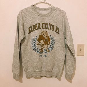 Alpha Delta Pi Alphie Crewneck